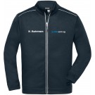 Men's Knitted Workwear Fleece Jacket - SOLID -